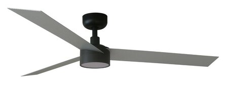 Faro Barcelona 342861S Cruiser L LED plafondventilator zwart/aluminium 132 cm