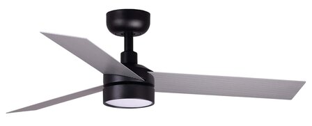 Faro Barcelona 342851S Cruiser S LED plafondventilator zwart/aluminium 106 cm