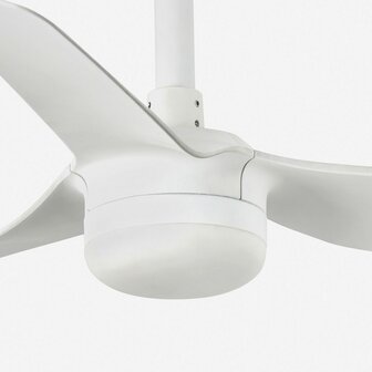 Faro Barcelona 338201S Mini Punt S plafondventilator met verlichting wit 90 cm