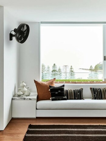 Beacon Breeze wandventilator matzwart 41 cm