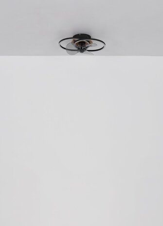 Globo Karen LED plafondventilator met verlichting 28 cm licht