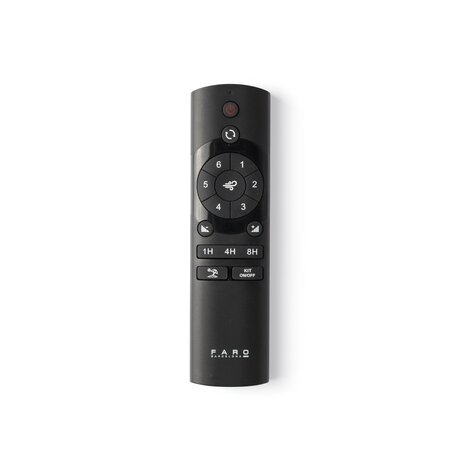 Faro Barcelona 33504DC Lantau XL plafondventilator hout/mat nikkel 168 cm afstandsbediening