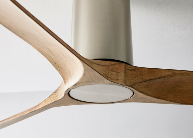 Beacon 21610249 Londo plafondventilator chroom teak 132 cm