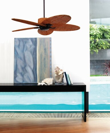 Beacon Fijian II plafondventilator bruin 132 centimeter aan plafond