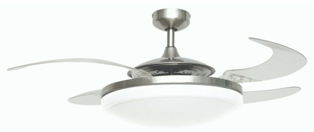 Beacon Fanaway Evo2 Endure plafondventilator geborsteld chroom 122 cm 210931