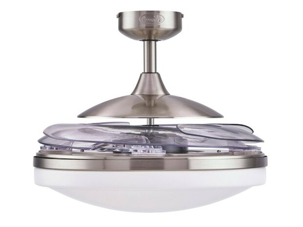 Beacon Fanaway Evo2 Endure plafondventilator geborsteld chroom 122 cm 210931 ingeklapte bladen