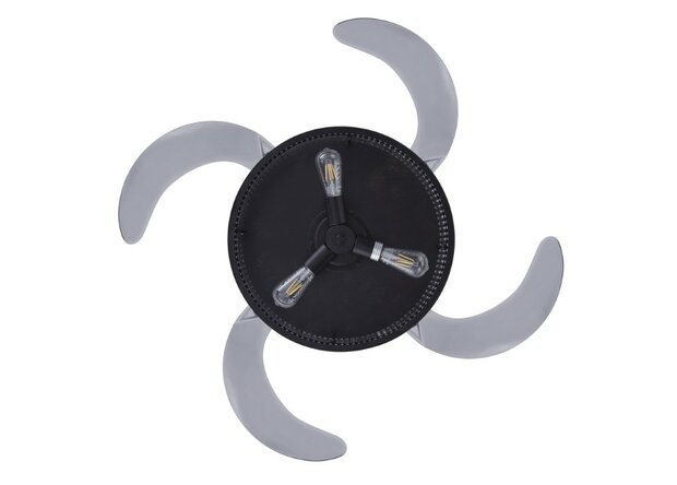 Beacon 212928 Fanaway Corbelle antiek zwart plafondventilator 122 cm