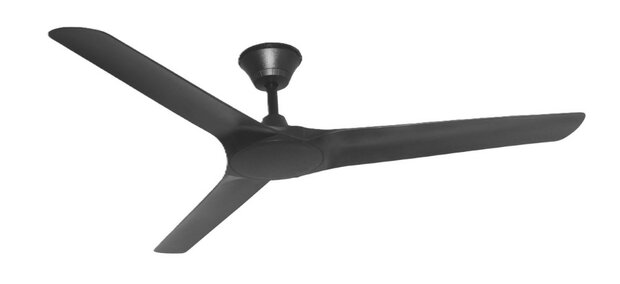 Beacon 21321649 Lucci Air Abyss plafondventilator zwart 142 cm