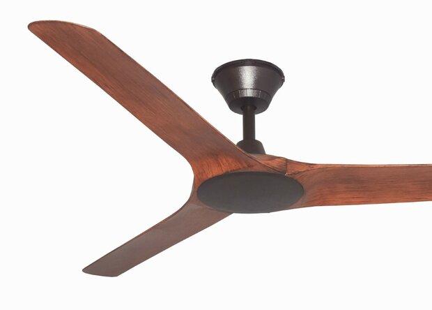 Beacon 21321749 Lucci Air Abyss plafondventilator hout/brons 142 cm