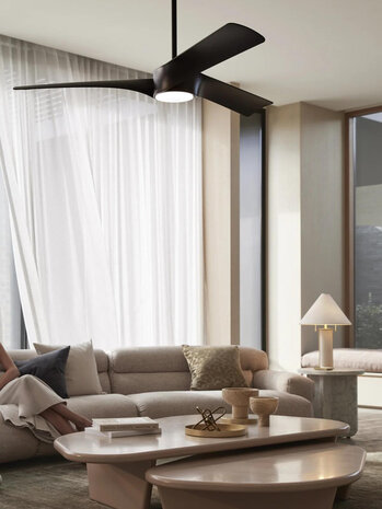 Beacon Line plafondventilator zwart 132 centimeter 213358