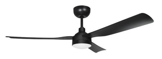 Beacon 21301449 Bayside Calypso plafondventilator met ledverlichting zwart 122 cm