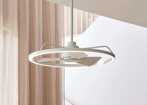 Beacon 21612286 Lucci Air Cessna plafondventilator met verlichting wit 70 cm