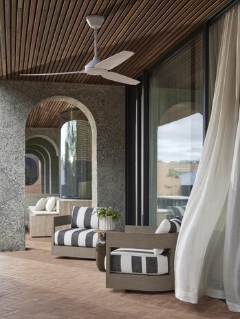 Beacon 21616249 Polis plafondventilator wit 132 cm