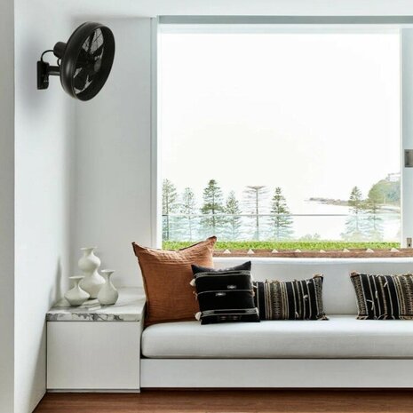 Beacon 213124EU Breeze wandventilator matzwart 41 cm