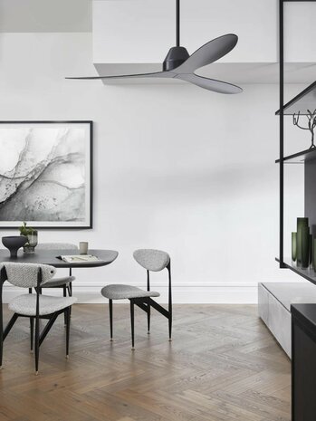 Beacon Whitehaven plafondventilator zwart 142 cm