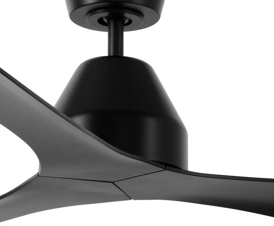 Beacon Whitehaven plafondventilator zwart 142 cm 213041 behuizing