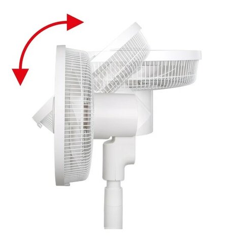 Casafan Airos Eco SV35 WE staande ventilator wit 35 cm