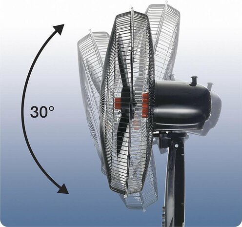 Honeywell HSF1630E4 staande ventilator zwart kantelbaar