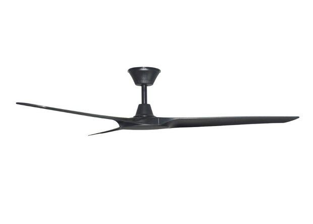 Beacon 21321649 Lucci Air Abyss plafondventilator zwart 142 cm