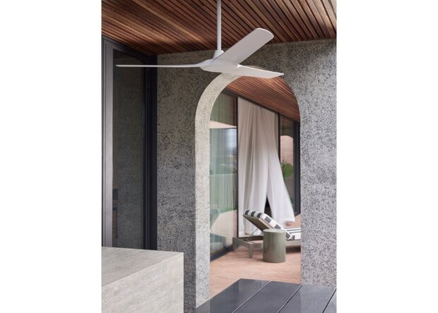 Beacon 21321549 Lucci Air Abyss plafondventilator wit 142 cm veranda