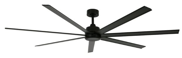 Beacon 21610949 Lucci Air Atlanta II plafondventilator zwart 183 cm
