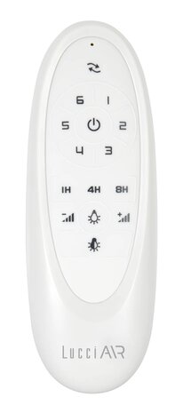 Beacon 516124 Lucci Air Cessna zwart plafondventilator met verlichting 70 cm afstandsbediening
