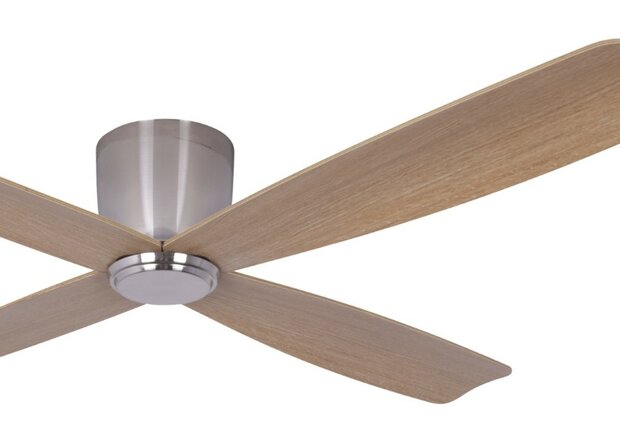 Beacon 210987 Lucci Air Fraser plafondventilator wit eikenhout 132 cm