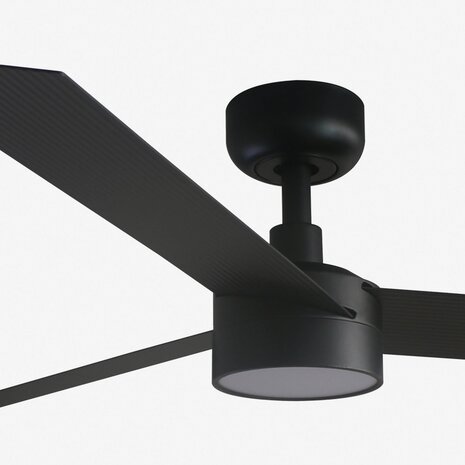Faro Barcelona 34291WT-1TW Tuya Cruiser L LED plafondventilator met ledverlichting matzwart met app 132 cm