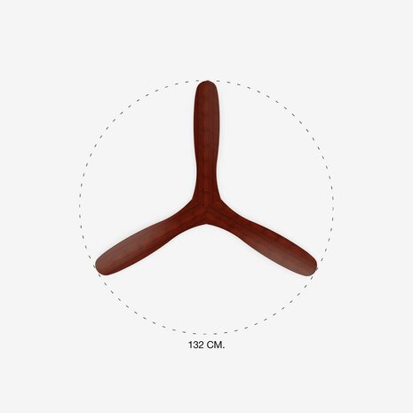 Faro Barcelona 33447WT Gotland Tuya L plafondventilator zwart/walnoot met app 132 cm diameter