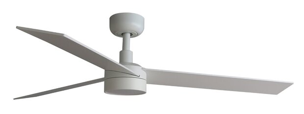 Faro Barcelona 342971S Rudder 3 L plafondventilator met verlichting wit/essen 132 cm