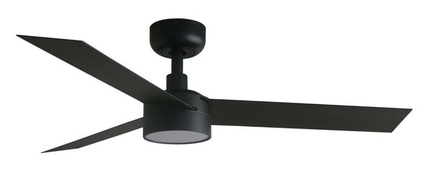 Faro Barcelona 34289-1TW Cruiser S LED plafondventilator met ledverlichting matzwart 106 cm