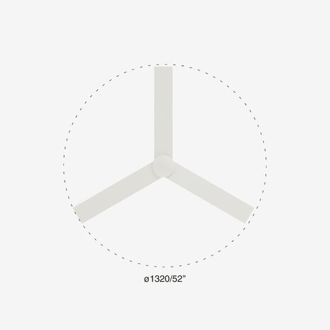 Faro Barcelona 34297 Rudder L plafondventilator wit/essen 132 cm diameter