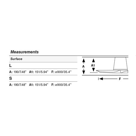 Faro Barcelona 33837 Heywood Tub S plafondventilator zwart/walnoot 132 cm afmetingen
