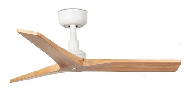 Faro Barcelona 34281 Klim S plafondventilator wit/grenenhout 93 cm