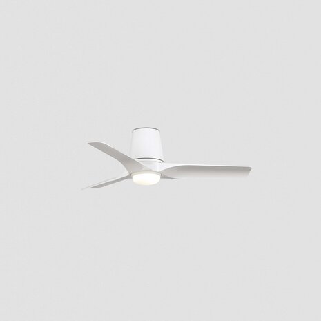 Faro Barcelona 338261S Hey Tub S plafondventilator met verlichting wit 90 cm
