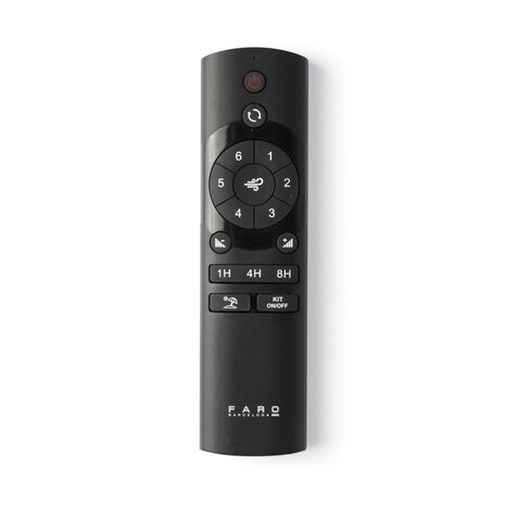 Faro Barcelona Klim L plafondventilator wit/eikenhout 150 cm afstandsbediening