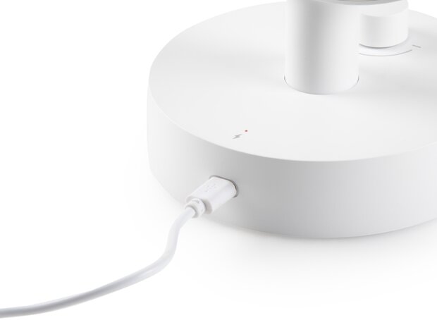 Domo DO8151 oplaadbare tafelventilator wit 15 cm usb-c