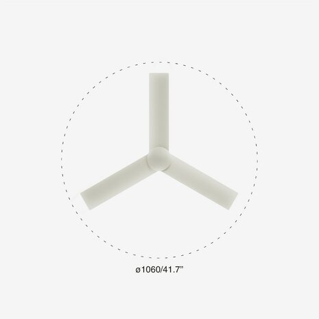 Faro Barcelona 34288 Cruiser S plafondventilator wit 106 cm diameter