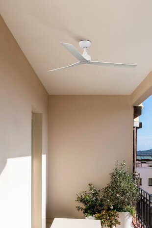 Faro Barcelona 34274 Marine M plafondventilator wit 125 cm buiten