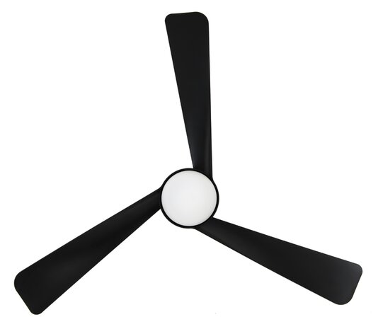 Beacon 21617149 Lucci Osprey plafondventilator zwart 132 cm