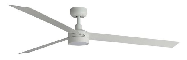 Faro Barcelona 342921S Cruiser XL plafondventilator met verlichting wit 160 cm
