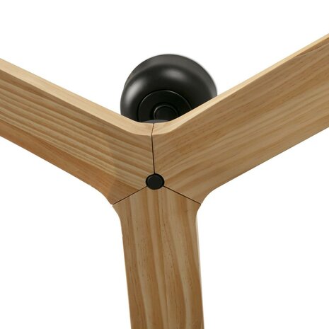 Faro Barcelona 34282 Klim L plafondventilator zwart/grenenhout 150 cm