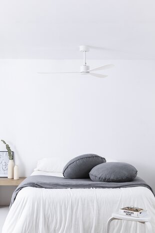 Faro Barcelona 33760 Amelia L plafondventilator wit 132 cm slaapkamer