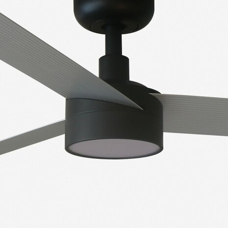 Faro Barcelona 342861S Cruiser L LED plafondventilator zwart/aluminium 132 cm
