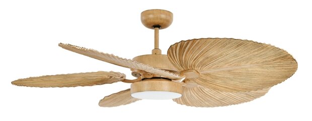 Beacon 213268 Bali plafondventilator Naturel met verlichting 132 cm