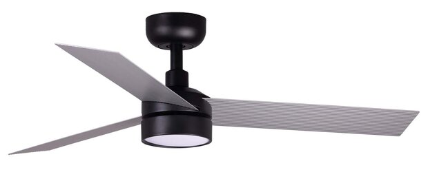Faro Barcelona 342851S Cruiser S LED plafondventilator zwart/aluminium 106 cm
