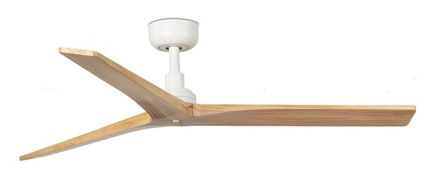 Faro Barcelona 34280 Klim M plafondventilator wit/grenenhout 125 cm