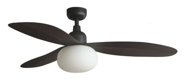 Faro Barcelona 343011B Palma M plafondventilator met verlichting bruin 129 cm